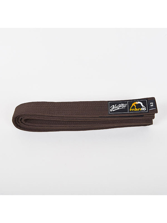 MANTO belt BJJ brown