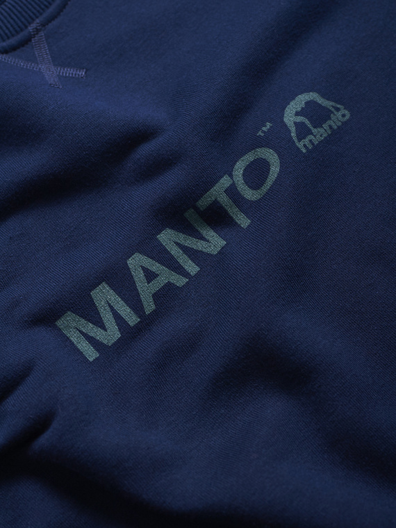 MANTO crewneck INSANE marineblau