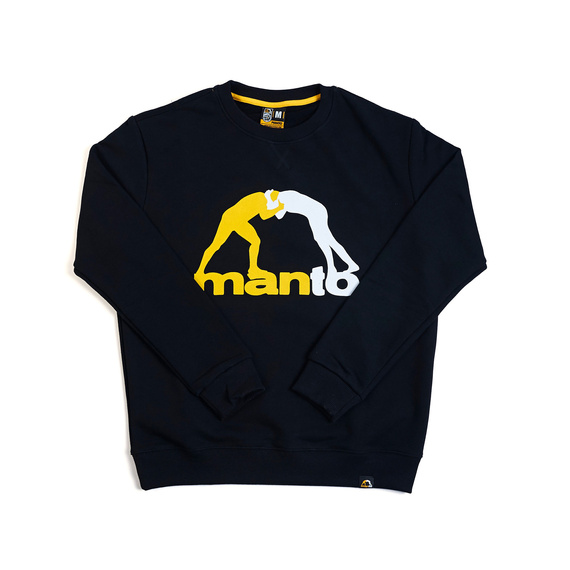 MANTO crewneck LOGO 2.0 schwarz