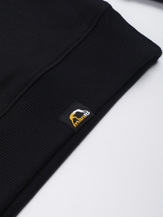 MANTO crewneck VIBE 21 schwarz weiss