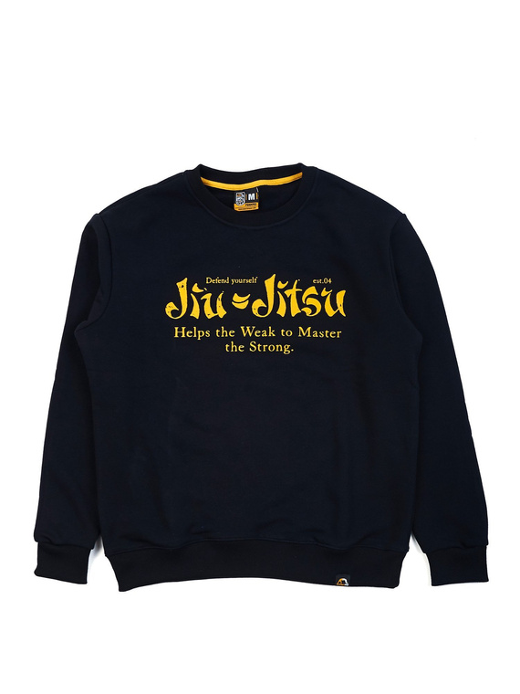 MANTO crewneck VINTAGE schwarz