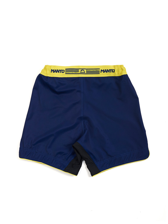 MANTO fight shorts STRIPE 2.0 marine blau