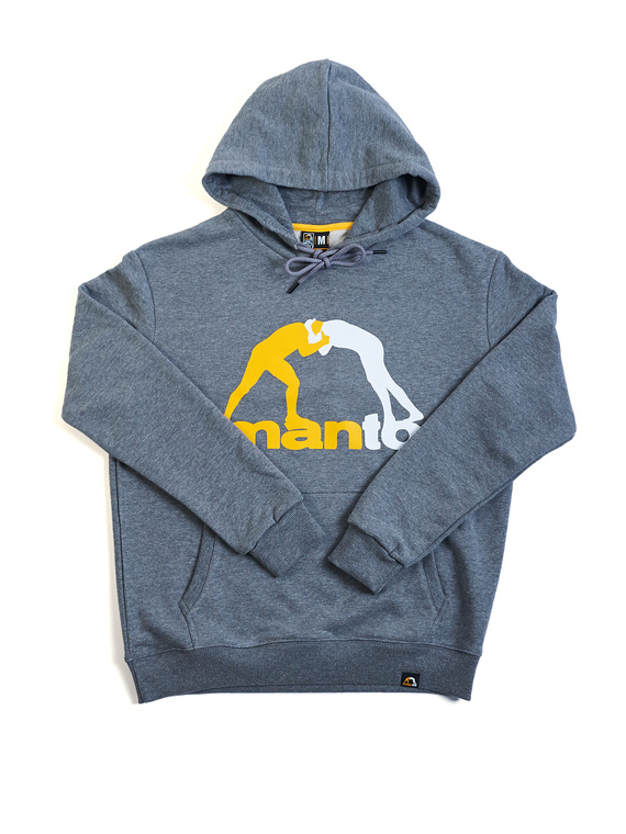 MANTO hoodie LOGO 2.0 grau