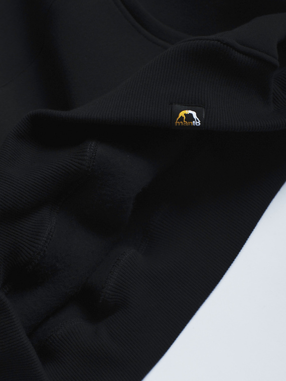 MANTO hoodie SOCIETY  OVERSIZE schwarz