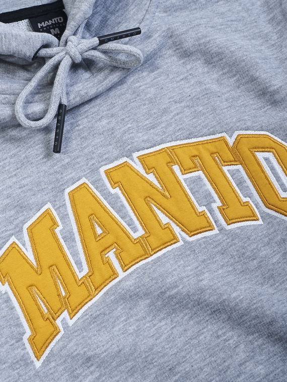 MANTO hoodie VARSITY melange