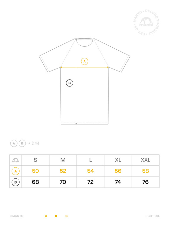 MANTO performance t-shirt MULTI GRADIENT