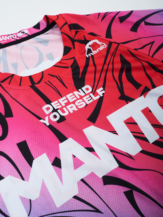 MANTO performance t-shirt MULTI GRADIENT