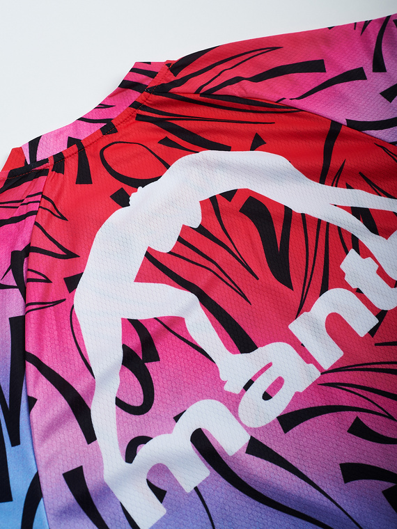 MANTO performance t-shirt MULTI GRADIENT