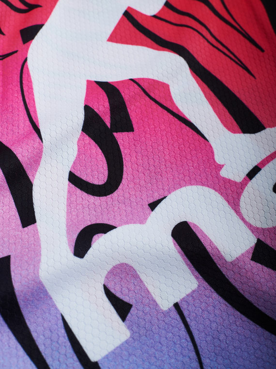 MANTO performance t-shirt MULTI GRADIENT