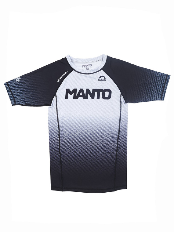 MANTO rashguard RANK weiss