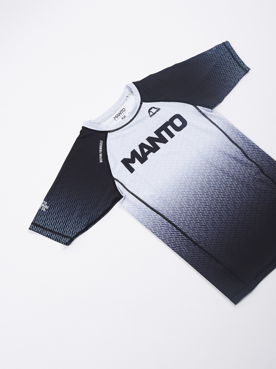 MANTO rashguard RANK weiss