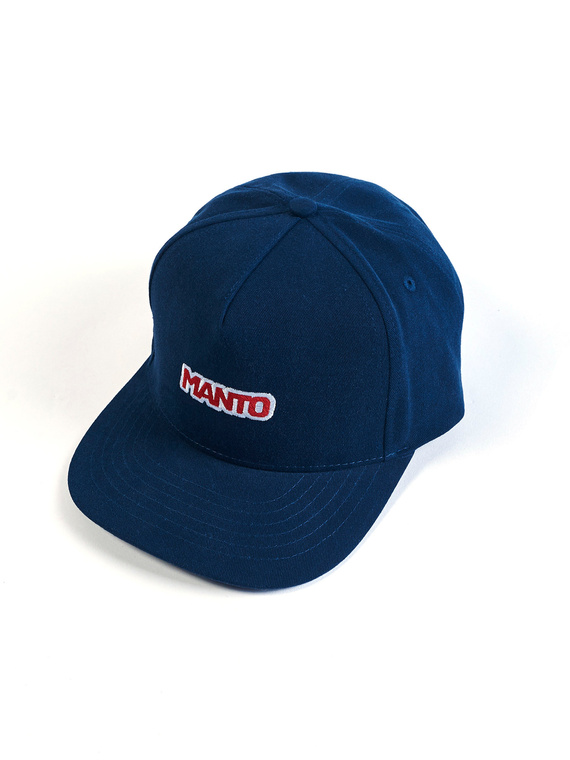 MANTO snapback cap BLOCK marineblau