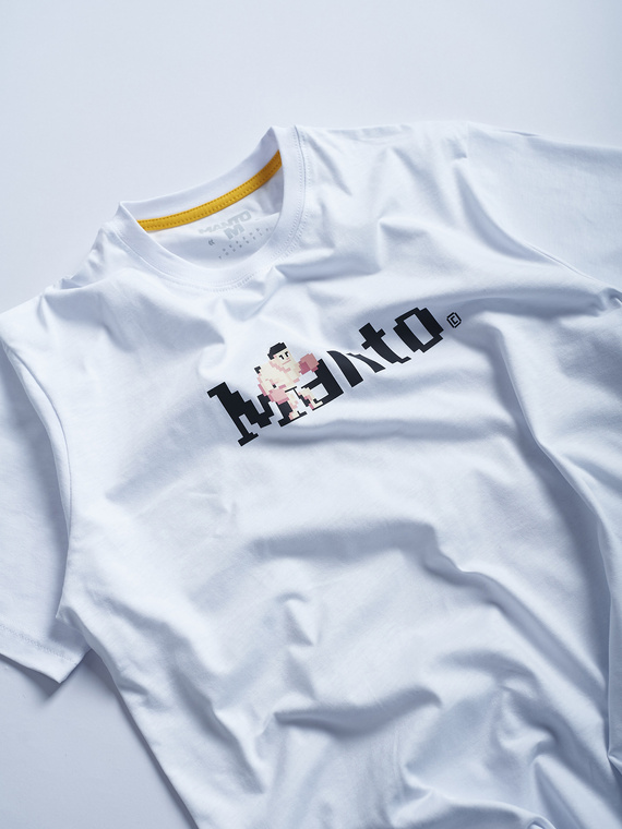 MANTO t-shirt 16bit weiss