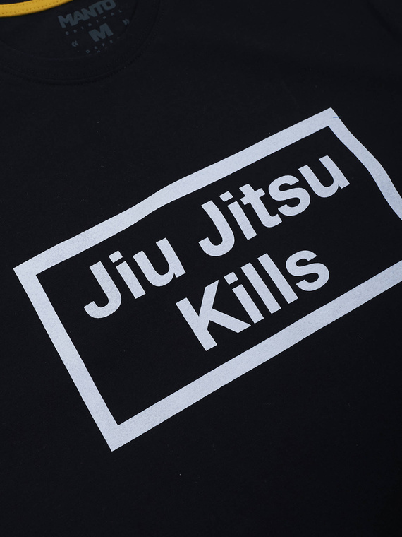MANTO t-shirt KILLS schwarz 