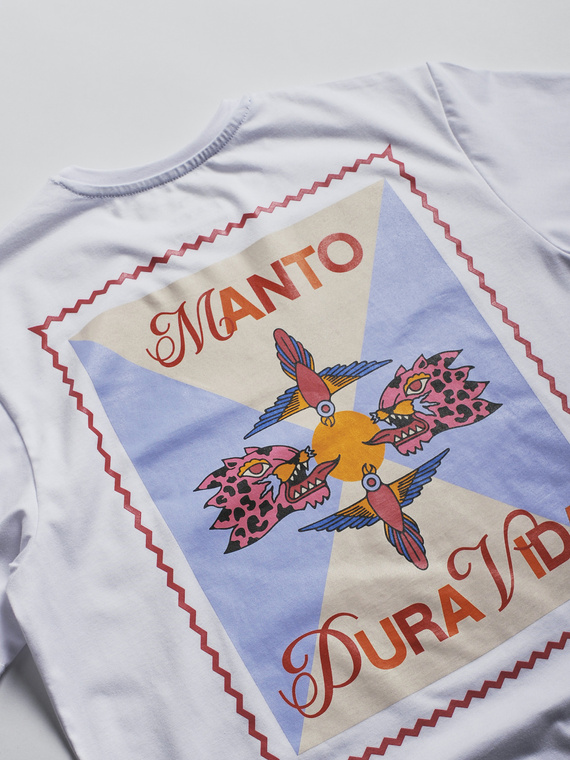 MANTO t-shirt PV weiss