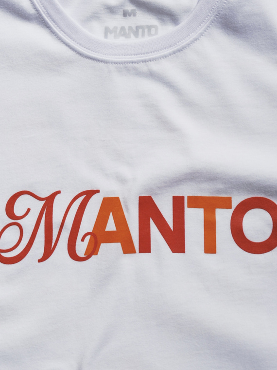 MANTO t-shirt PV weiss