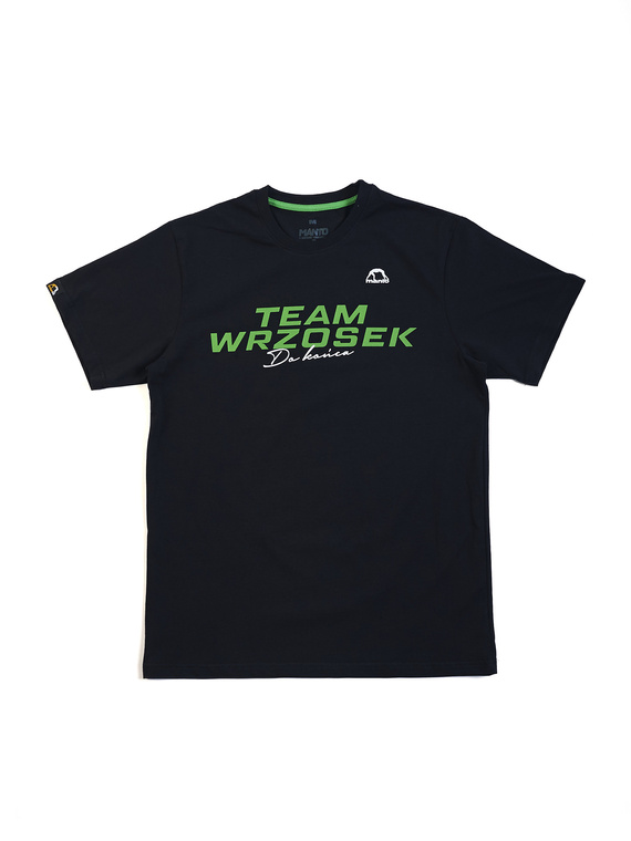 MANTO t-shirt TEAM WRZOSEK 23  schwarz