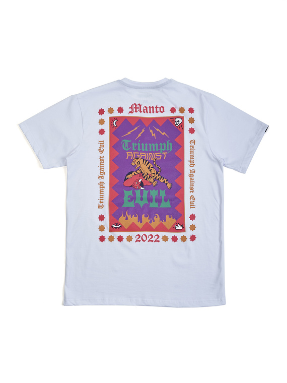 MANTO t-shirt TRIUMPH weiss