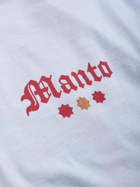MANTO t-shirt TRIUMPH weiss