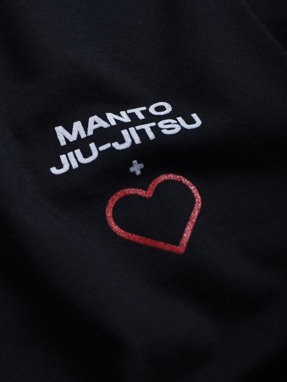 MANTO t-shirt WIFE schwarz
