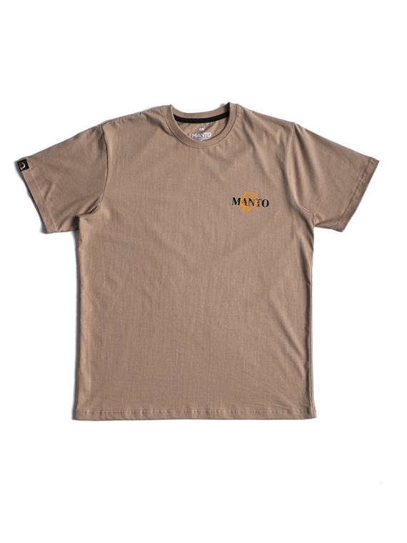 MANTO t-shirt WILDCAT beige