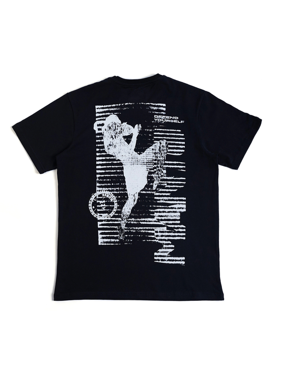 MANTO t-shirt XERO schwarz