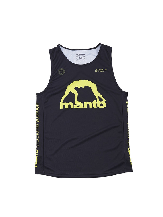 MANTO training tank top ALPHA schwarz