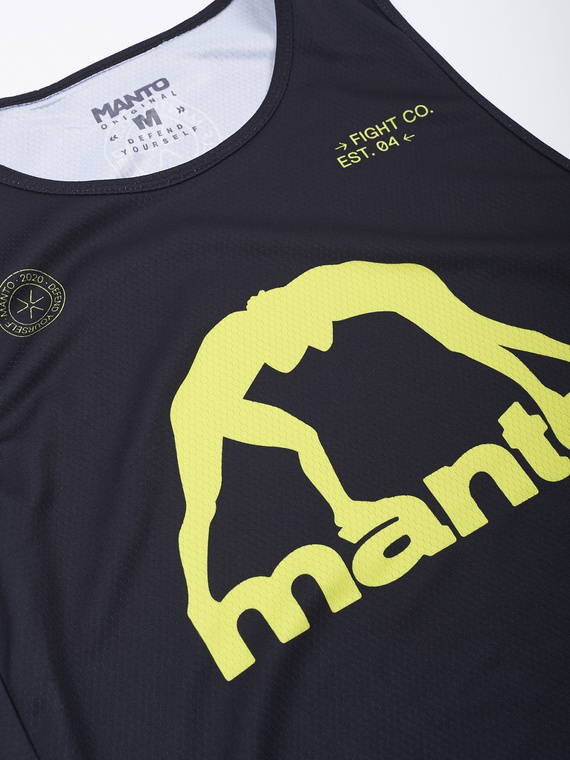 MANTO training tank top ALPHA schwarz