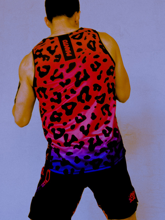 MANTO training tank top LEOPARD