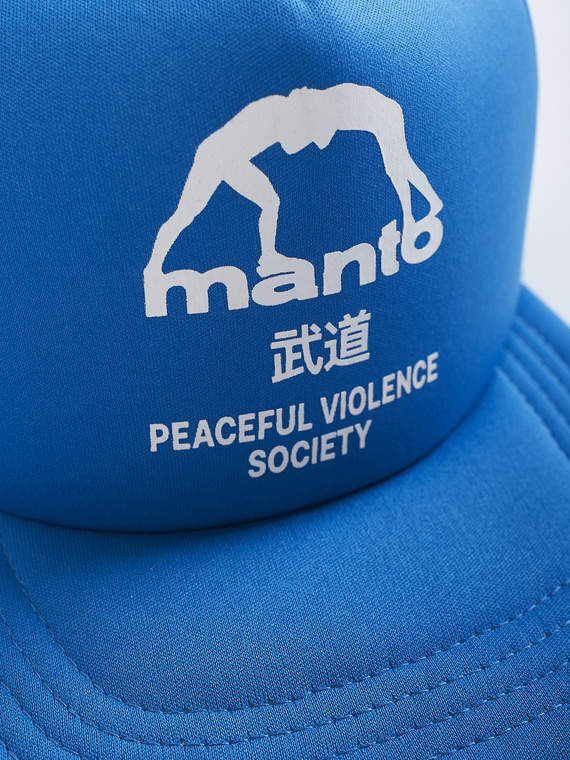 MANTO  trucker hut SOCIETY 2.0 blau