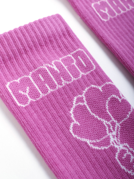 MANTO x KTOF Socken HEART rosa