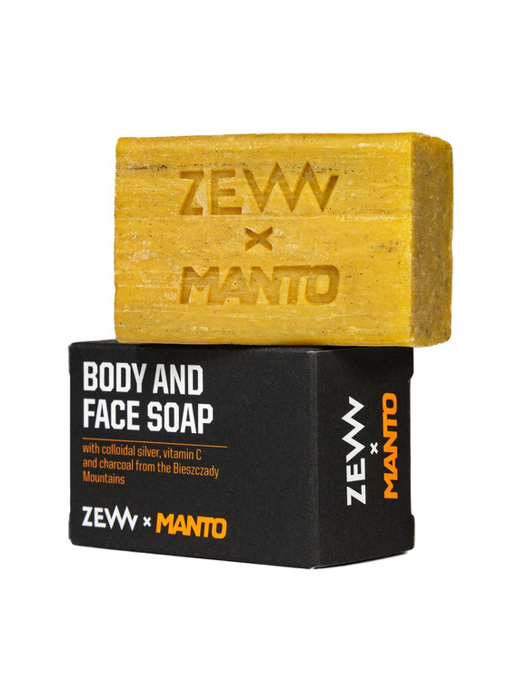 ZEW for men x MANTO body and face soap