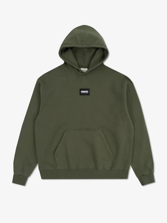 MANTO hoodie LABEL 25 OVERSIZE khaki