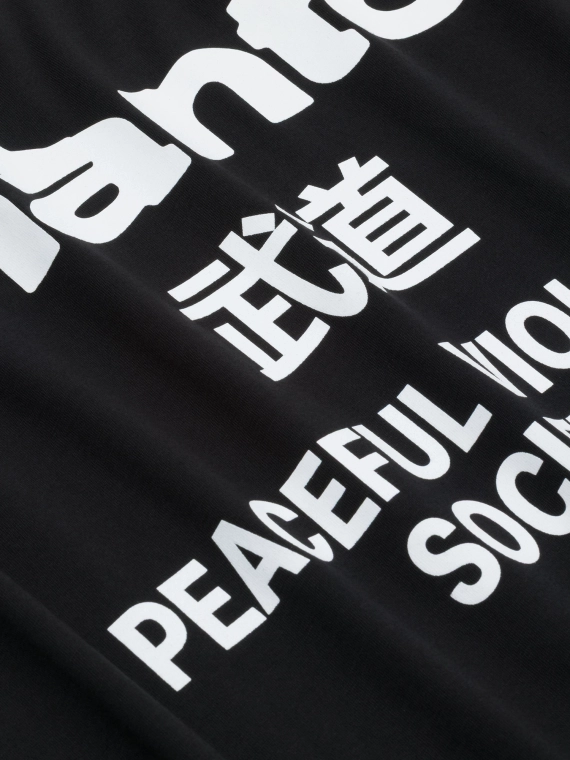 MANTO t-shirt SOCIETY schwarz