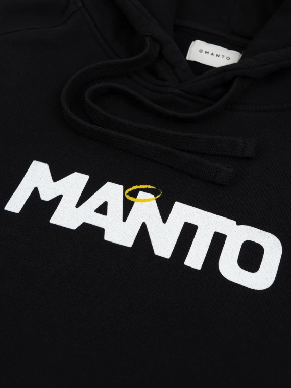 MANTO hoodie ANGELS black