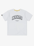 MANTO t-shirt WARSZAWA OVERSIZE white