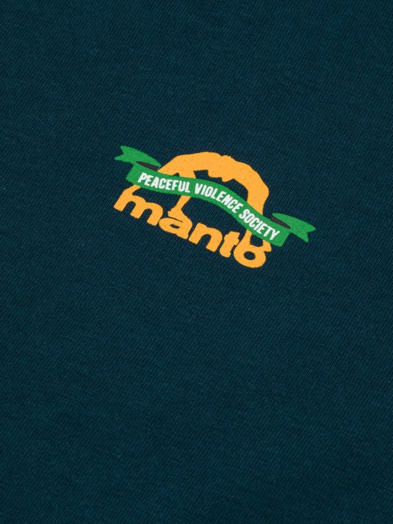 MANTO t-shirt RIBBON marineblau