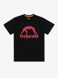 MANTO t-shirt VIBE 25 schwarz-rot