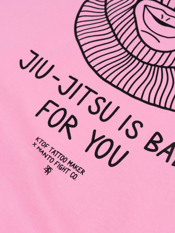 MANTO x KTOF t-shirt BALACLAVA pink