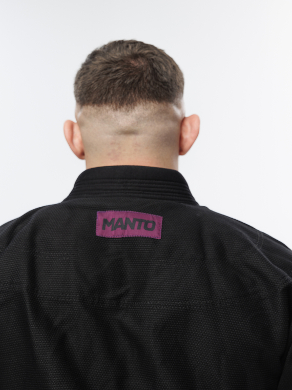 MANTO "X5" BJJ GI schwarz - lila