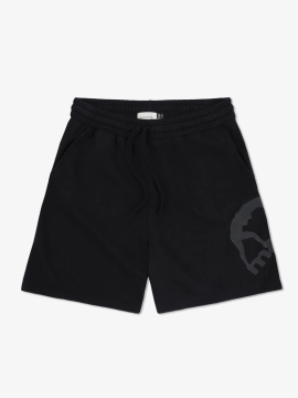 MANTO Baumwollshorts  LOGO schwarz