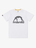 MANTO t-shirt VIBE 25 weiss-grau