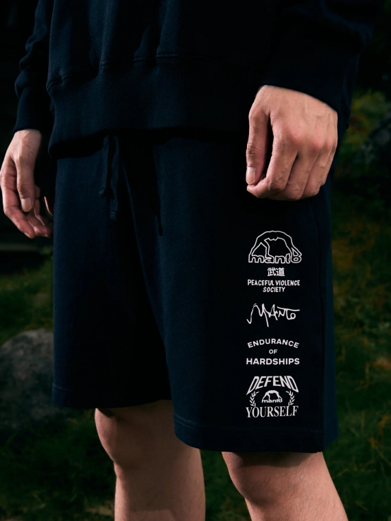 MANTO shorts MULTI black