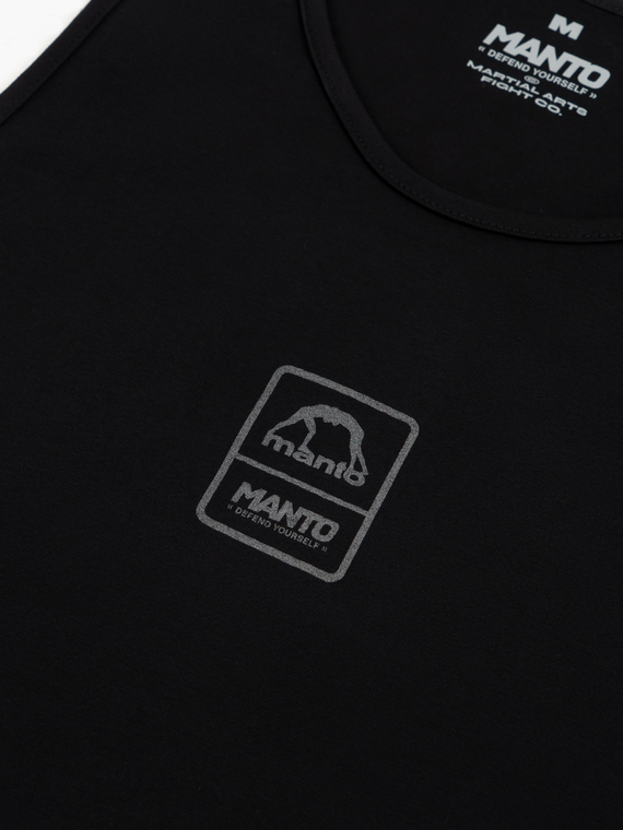 MANTO tank top PULSE black