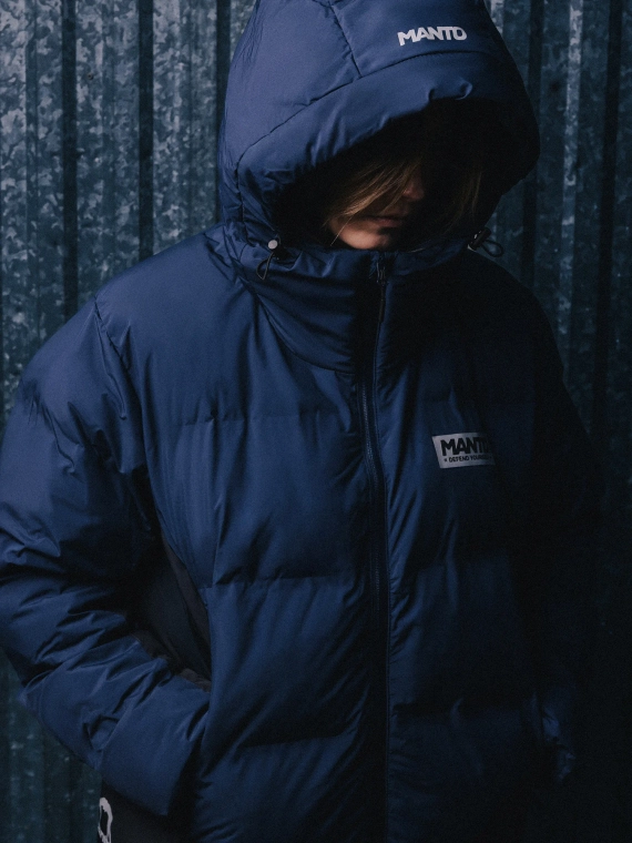 MANTO jacket DEFEND navy blue