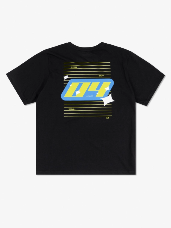 MANTO t-shirt RACING OVERSIZE schwarz