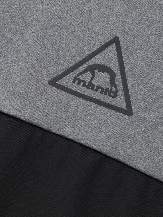 MANTO technical longsleeve LOGOTYPE black