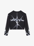 MANTO rashguard CHROME schwarz