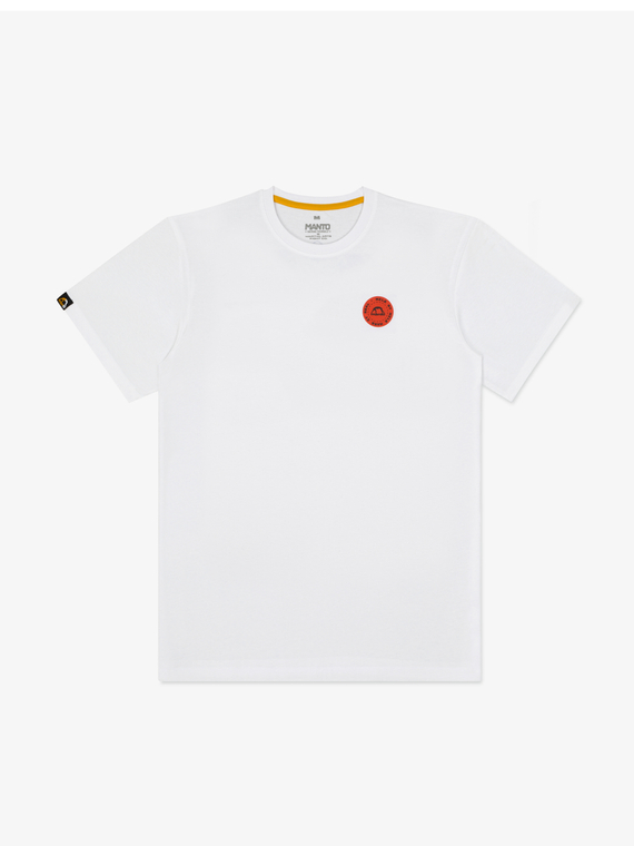 MANTO t-shirt STAMP 25 weiss