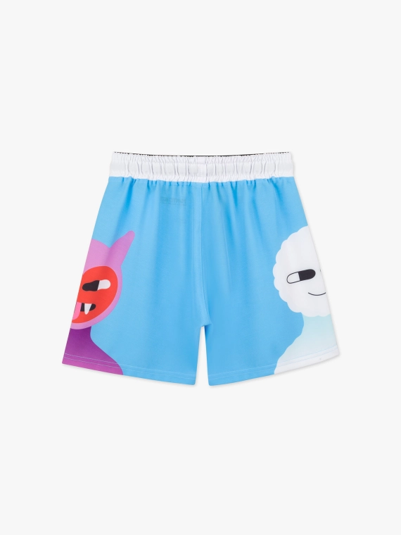 MANTO kids fight shorts BE YOURSELF